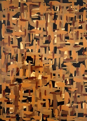 Ton Pape - Gouache - Geometrisch Abstract nr 213 kopen? Bied vanaf 35!