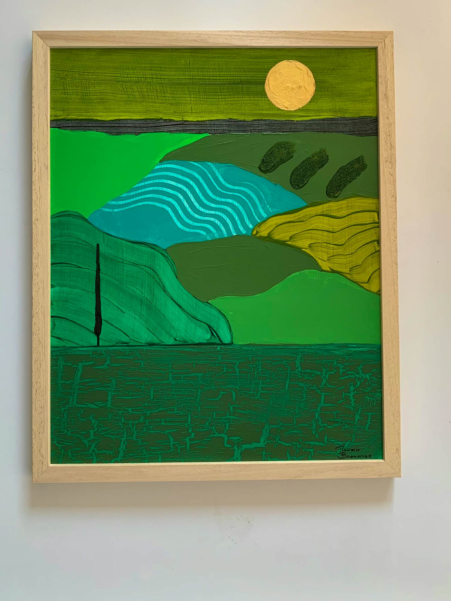 Ronald Boonacker - Italiaans Landschap (certificaat van echtheid) kopen? Bied vanaf 140!