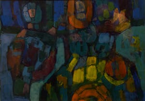 Jan Battermann - Nocturne - Gouache op papier kopen? Bied vanaf 65!