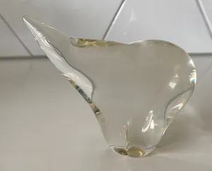 Niet of onleesbaar gesigneerd - Citrus glazen beeldje van een olifant kopen? Bied vanaf 1!