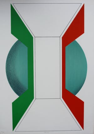 Kumi Sugai - litho: abstract - 1970 kopen? Bied vanaf 125!