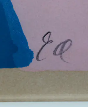 Karel Appel - Ingelijste kleurenlitho: ''dream colored head'' - 1970 (groot werk!) kopen? Bied vanaf 1395!