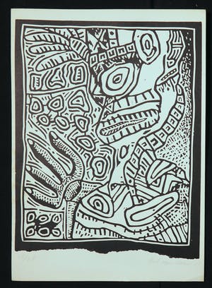 Rik van Iersel - Zeefdruk, Lot van twee Figuren kopen? Bied vanaf 50!