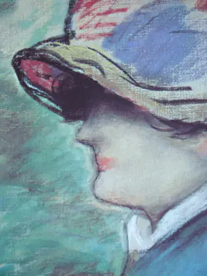 Edouard Manet - Portret van een vrouw met hoed - Offsetlithografie - 1974 kopen? Bied vanaf 80!