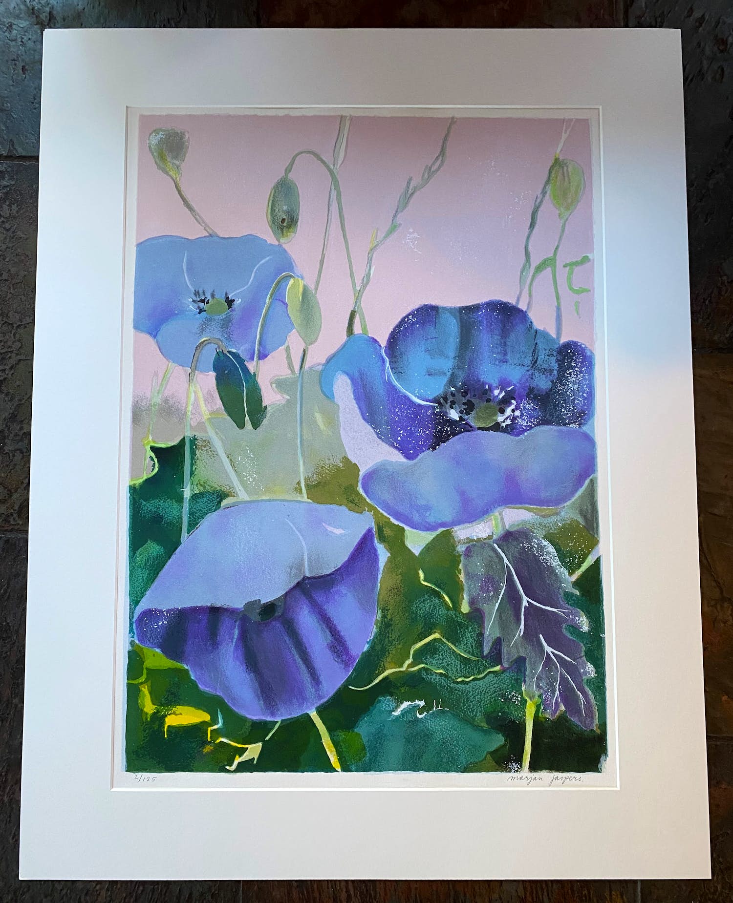 Marjan Jaspers - Klaprozen verkocht voor € 40!