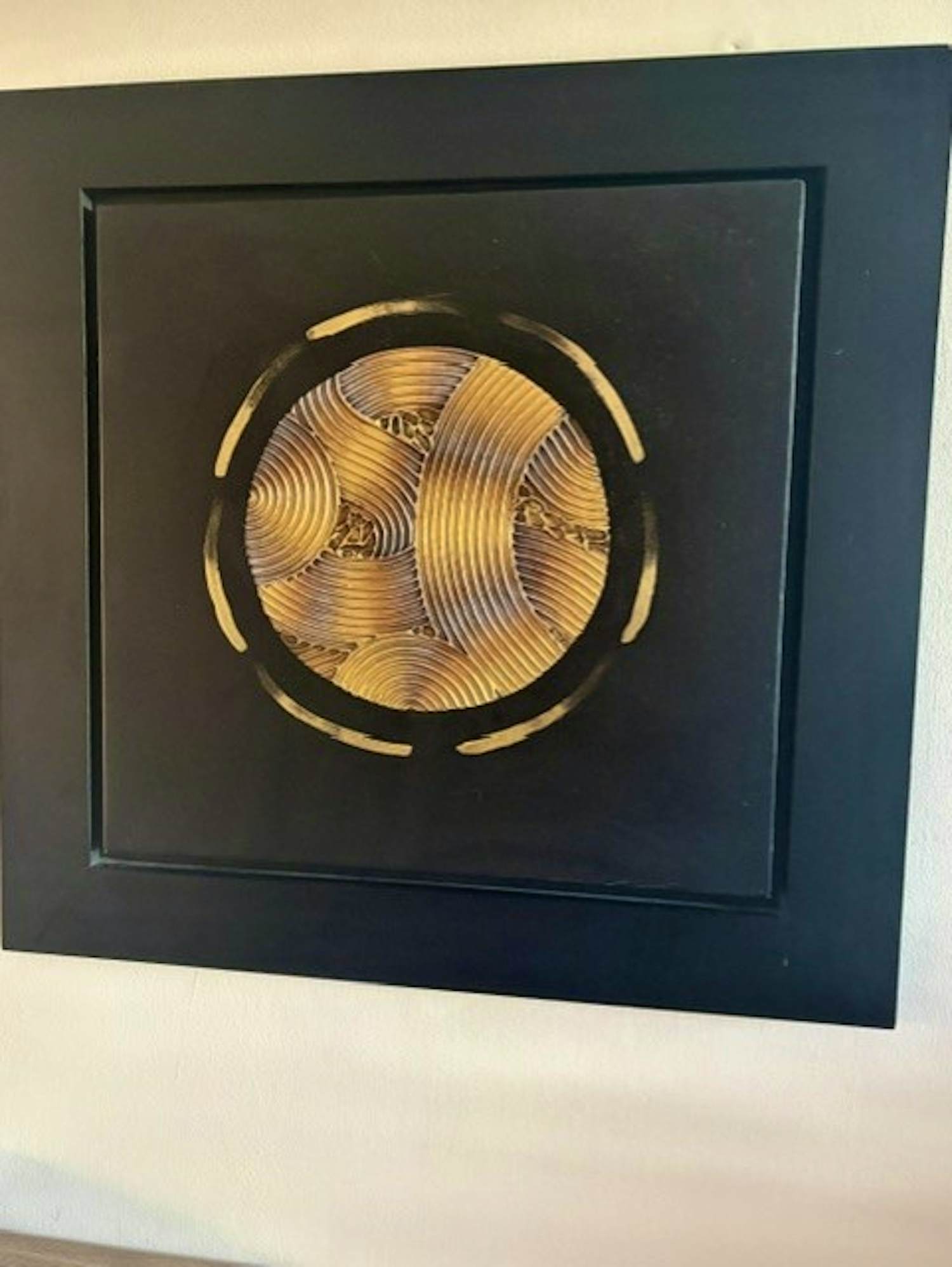 Han Teng - Abstract kunstwerk met 3D effecten kopen? Bied vanaf 40!