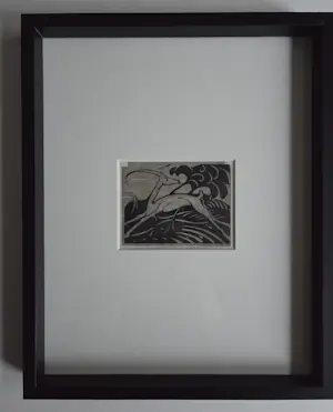 Hildo Krop - Bokje. Houtsnede uit Wendingen. kopen? Bied vanaf 69!