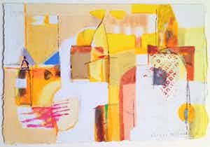Anneke Peereboom - Zeefdruk - "Luce Del Giorno 1" - Handgesigneerd - 1998 verkocht voor € 50!