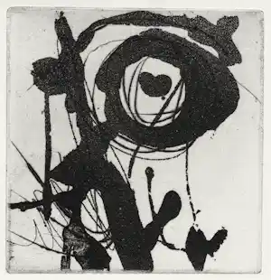 Ernst Vijlbrief - Abstracte compositie verkauft für € 50!