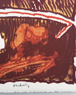 Pierre Alechinsky - litho ‘Invisible Flying Objects’ - 1978 kopen? Bied vanaf 750!