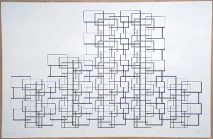 Joost Baljeu - Structures, zeefdruk (groot) kopen? Bied vanaf 150!