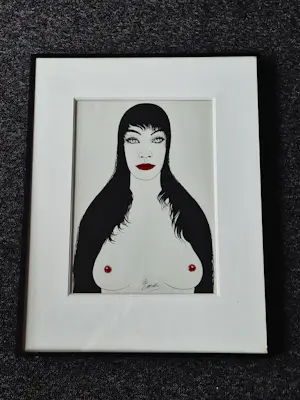 AcheterFelix Labisse - Originele Lithografie "Nue aux cheveux noirs" kleine oplage - potloodgesigneerd? Enchérissez de 80!