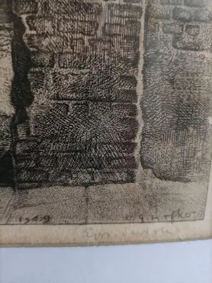 Willem Gerard Hofker - Prinsenhof en Oude kerk te Delft kopen? Bied vanaf 10!