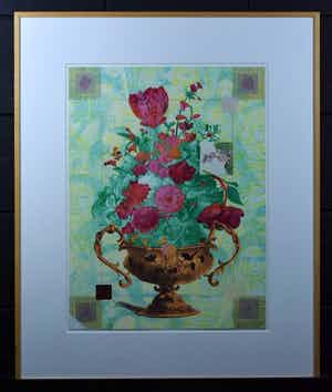 Harald Vlugt - Human Jungle II Let op de vele mooie details! verkocht voor € 150!