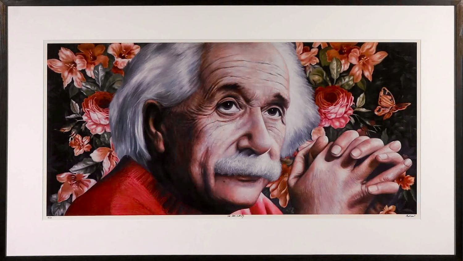 Jan Bollaert - Lambdaprint, The Little Butterfly - Ingelijst (Groot) verkocht voor € 70!