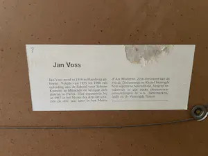 Jan Voss - Zonder titel kopen? Bied vanaf 50!