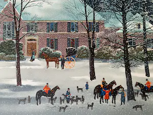 Michel Delacroix - La Chasse d'Hiver kopen? Bied vanaf 40!