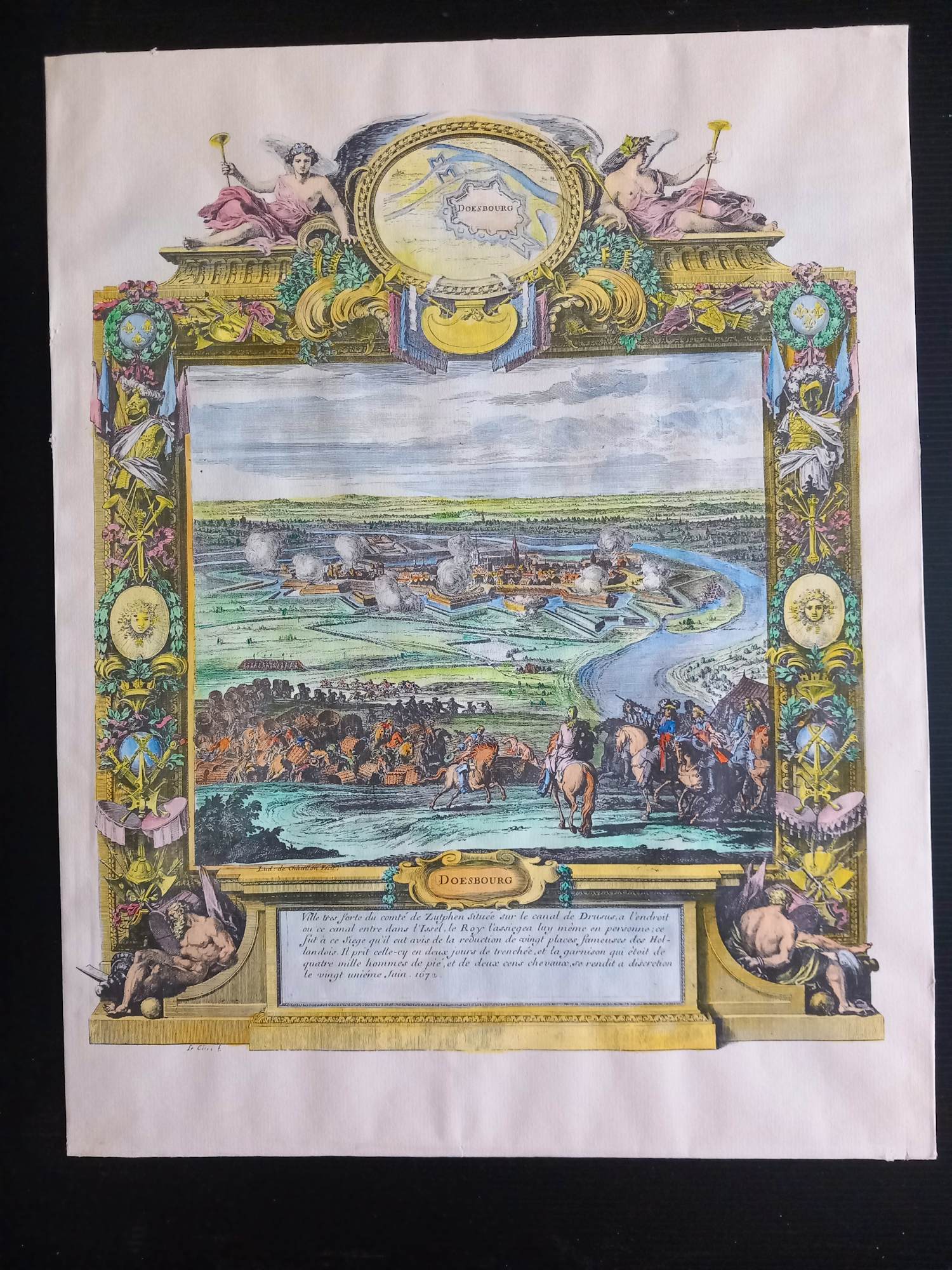 Louis Chatillon - belegering van Doesburg op 20 juni 1672 kaufen? Bieten Sie von 100!