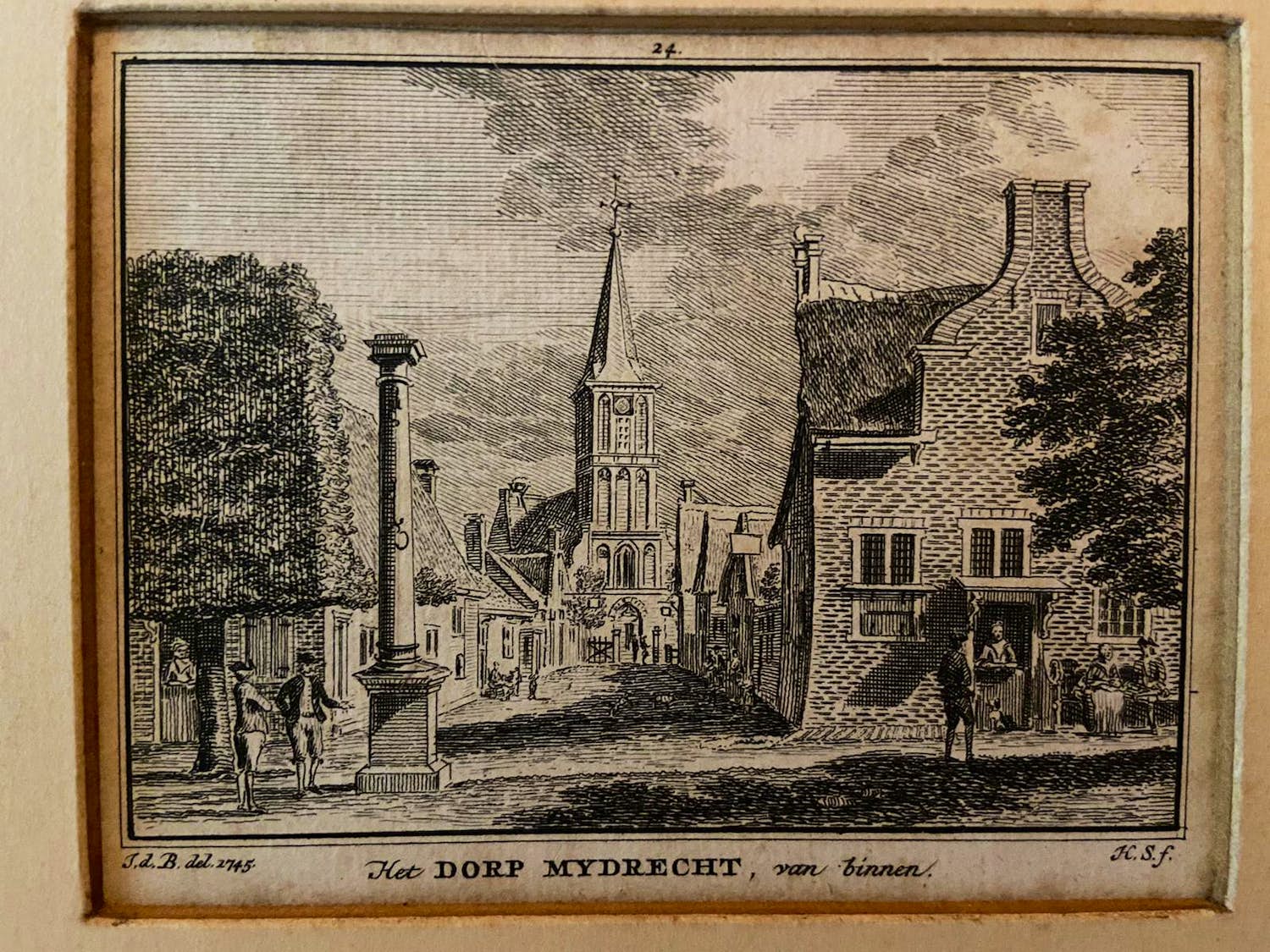 Jan de Beijer - Het dorp Mijdrecht,van binnen kopen? Bied vanaf 25!