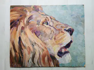 Ferdinand Stammhammer - "Brüllender Löwe" Ölgemälde - handsigniert - (60 x 50 cm) kopen? Bied vanaf 800!