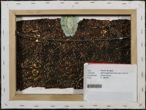 Claire Duval - Gemengde techniek op doek, Tige de Fleurs kopen? Bied vanaf 1!