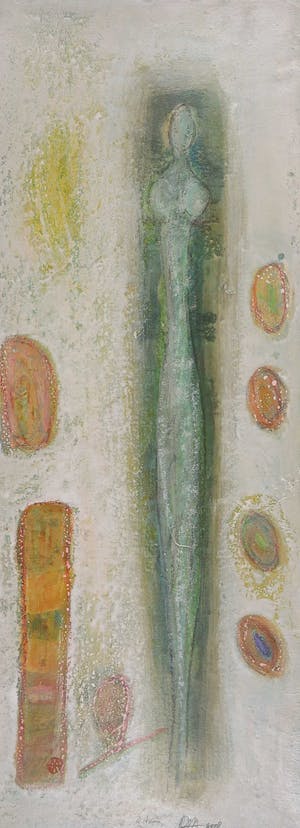 Ad Arma - Gemengde techniek op karton, India kopen? Bied vanaf 70!