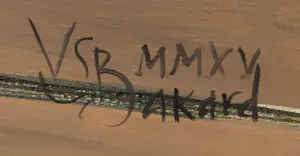 Valentin Bakardjiev - Olieverf op doek, Shamisen (Groot) kopen? Bied vanaf 150!