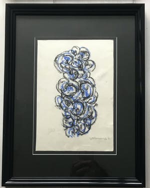 Theo Wolvecamp - Abstracte compositie kopen? Bied vanaf 325!