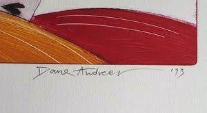 Dana Andreev - Kleurenets: 'Two clouds' (1993) kopen? Bied vanaf 100!