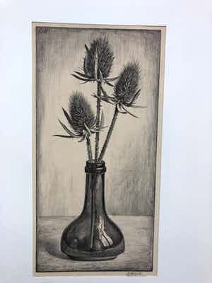 Anton Wirtz - kaardebollen op fles verkocht voor € 45!