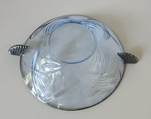 Curiosa - Art Deco 7-delige persglazen fruit set met verzilverde rand kopen? Bied vanaf 1!