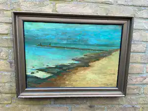 Tijmen Moll - Zeegezicht. verkocht voor € 35!