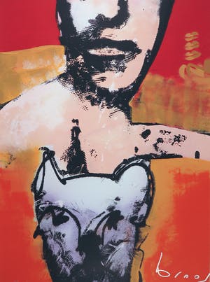 Herman Brood - Zeefdruk, Ik en mijn hondje kopen? Bied vanaf 1!