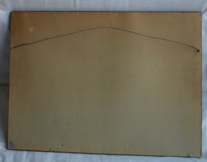 Dineke van Tongeren - Gouache , Stadsgezicht – gesigneerd & ingelijst – 1972 kopen? Bied vanaf 40!