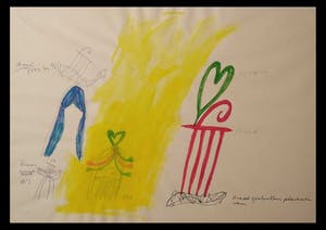 Jan Meijer - Gemengde techniek 1986 kopen? Bied vanaf 10!