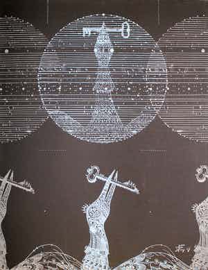 Joan Ponc - Birds and keys verkocht voor € 1!