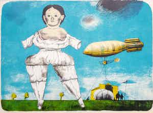 Herman Berserik - pop met zeppelin verkocht voor € 80!