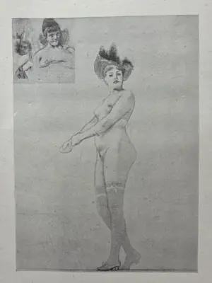 Felicien Rops - Etude pour la Pornocrates. 1905. kaufen? Bieten Sie von 89!