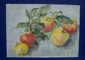 Cornelia Arnold-Mees - Sitlleven met appels kopen? Bied vanaf 40!
