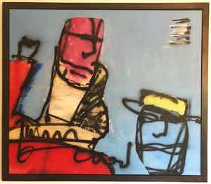 Herman Brood - 'Blue Sky' verkocht voor € 5600!
