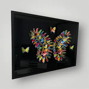 Onbekend - Butterfly on the wall kopen? Bied vanaf 100!