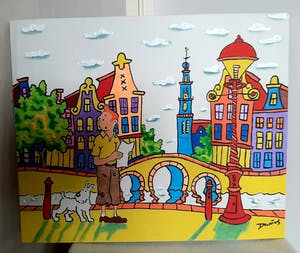 Niet of onleesbaar gesigneerd - Daniel Polyakov -Kuifje in Amsterdam kopen? Bied vanaf 1!