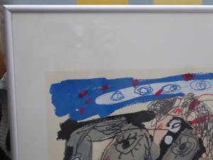 Kees Salentijn - Litho Kees Salentijn - zonder titel - in zware lijst - GAAF kopen? Bied vanaf 95!