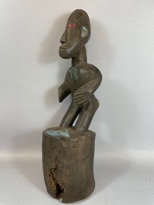 Fang - Old African statue from the Fang - Gabon. kopen? Bied vanaf 45!