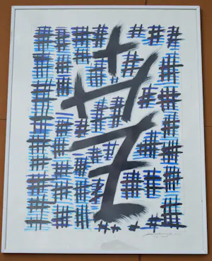 Jan Schoonhoven Jr. - Zonder titel. kopen? Bied vanaf 200!