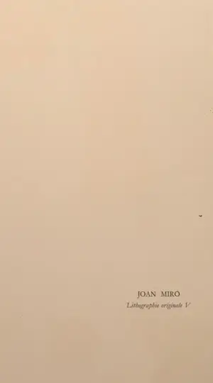Joan Miro - Lithographie Originale V kopen? Bied vanaf 100!