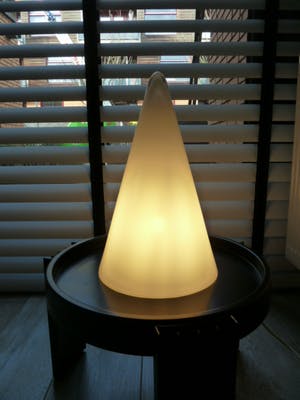 Niet of onleesbaar gesigneerd - Vintage design Tafellampen SCE France - "TeePee" kopen? Bied vanaf 1!