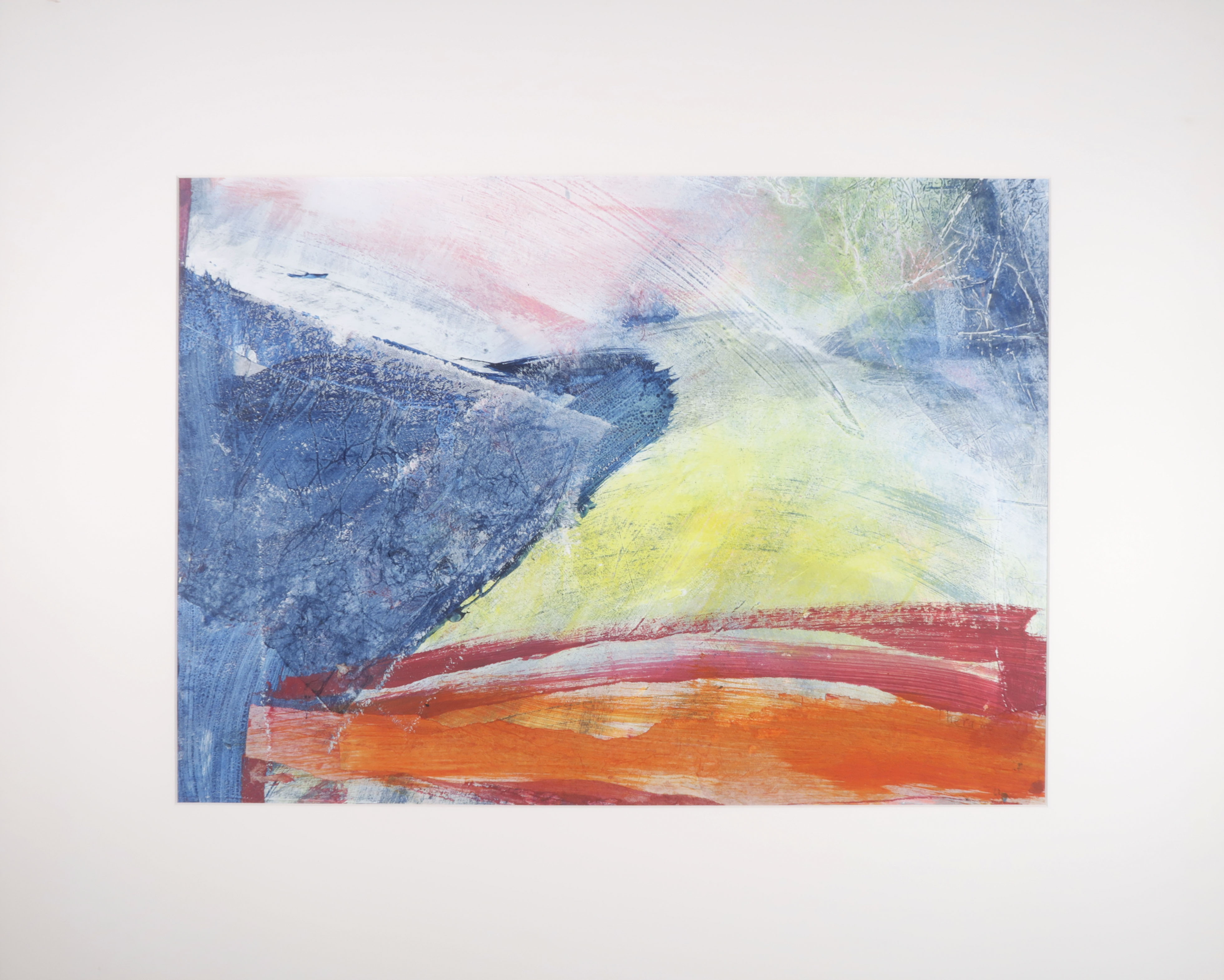 Niet of onleesbaar gesigneerd - Gemengde techniek op papier o.a. collage, Zonder titel kopen? Bied vanaf 1!