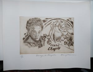 Buy George C. Crionas - Homage to Chagall? Bid from 20!