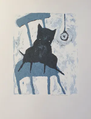 Peter Bastiaanssen - Dog (Zwart/Wit 1) ***OPBRENGST GAAT NAAR GIRO 555 #STANDWITHUKRAINE*** kopen? Bied vanaf 40!